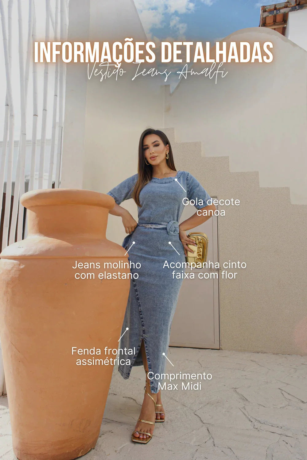 Vestido Jeans Amalfi