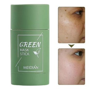 🌿 Máscara em bastão de argila com chá verde natural Serenya™ – Limpa acne e refina os poros