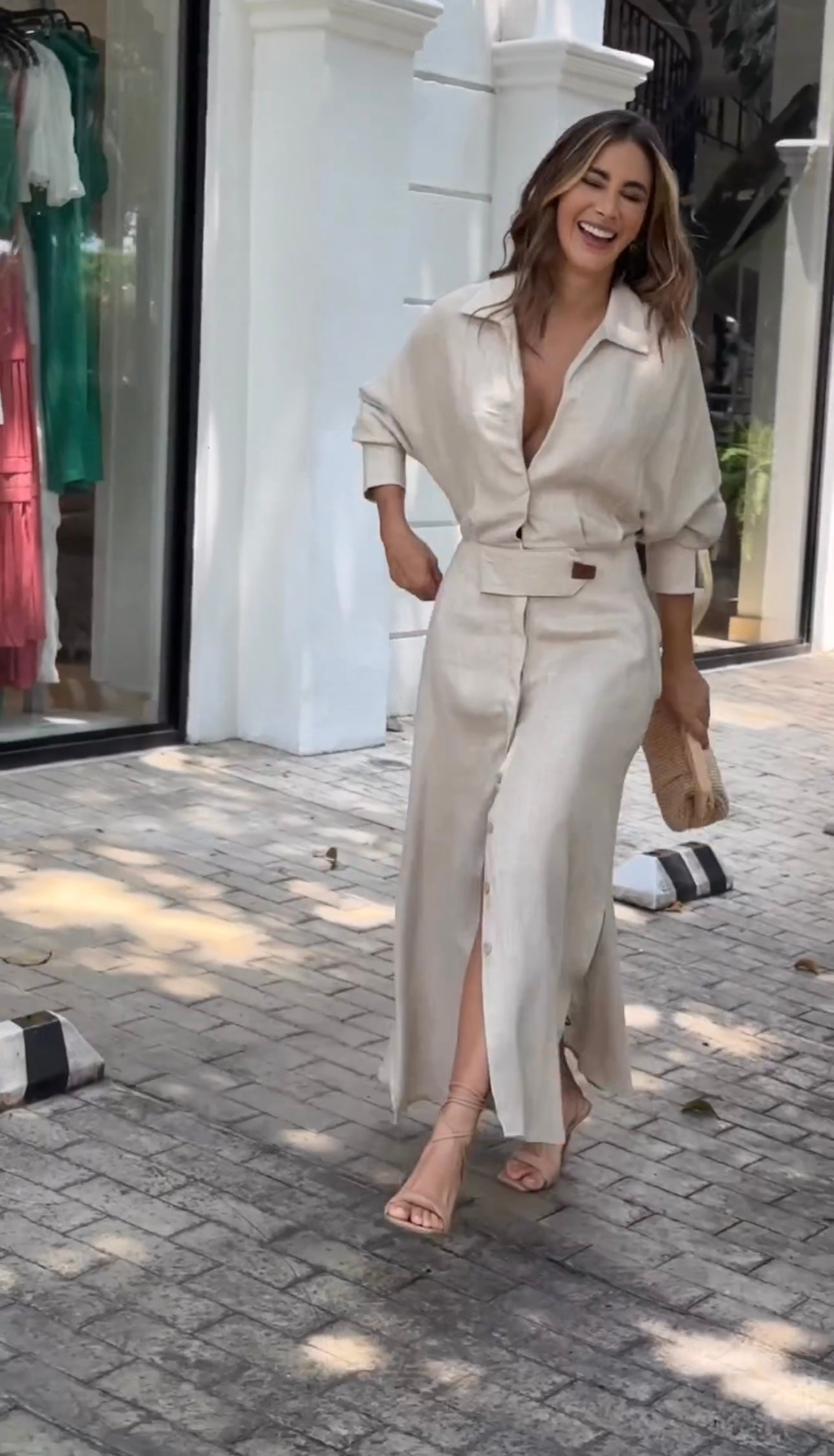 Vestido Mykonos - Linho Premium (Leve e Soltinho)