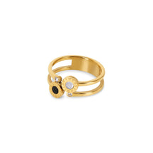 Anel Romanos Venice Banhado em Ouro 18K