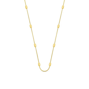 Colar Esfera Banhado em Ouro 18K