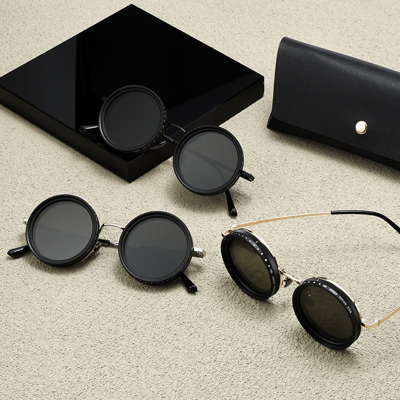 Super Óculos de Sol com Lentes Ajustáveis e Polarizadas + Capinha Protetora de Brinde