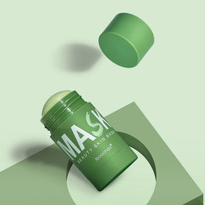 🌿 Máscara em bastão de argila com chá verde natural Serenya™ – Limpa acne e refina os poros