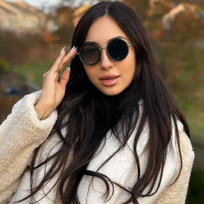 Super Óculos de Sol com Lentes Ajustáveis e Polarizadas + Capinha Protetora de Brinde