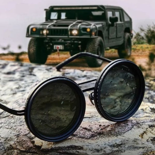 Super Óculos de Sol com Lentes Ajustáveis e Polarizadas + Capinha Protetora de Brinde