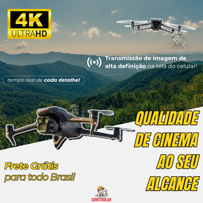 Drone Lânus com Câmera 4K - Lote Exclusivo de Black Friday + BRINDE EXCLUSIVO (Maleta Portátil)